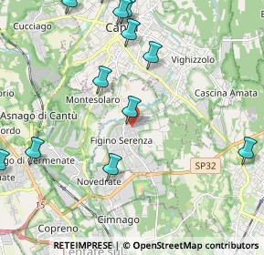 Mappa 22060 Figino Serenza CO, Italia (2.83)