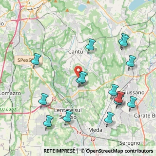 Mappa 22060 Figino Serenza CO, Italia (4.80733)