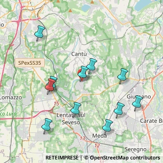 Mappa 22060 Figino Serenza CO, Italia (4.32818)