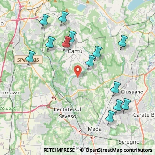 Mappa 22060 Figino Serenza CO, Italia (4.75923)
