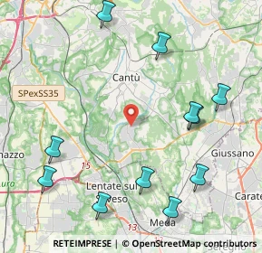 Mappa 22060 Figino Serenza CO, Italia (5.06364)