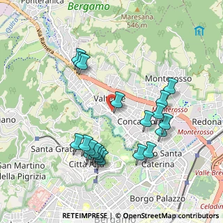 Mappa Via C. Baioni, 24100 Bergamo BG, Italia (0.9975)