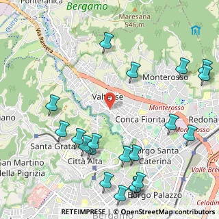 Mappa Via C. Baioni, 24100 Bergamo BG, Italia (1.3785)