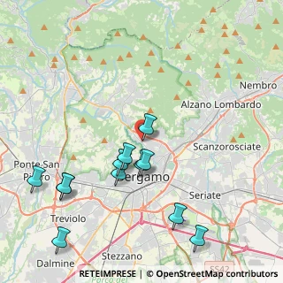 Mappa Via C. Baioni, 24100 Bergamo BG, Italia (4.46167)