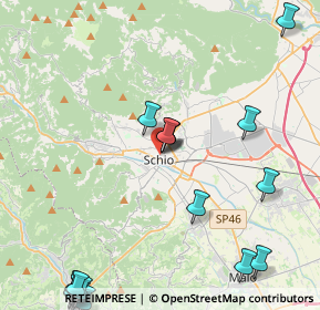 Mappa Galleria Petange, 36015 Schio VI, Italia (6.02474)