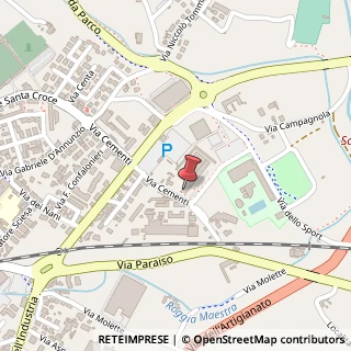 Mappa Via Cementi, 37, 36015 Schio, Vicenza (Veneto)