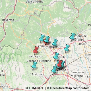 Mappa Via Lago di Molveno, 36015 Schio VI, Italia (15.44529)
