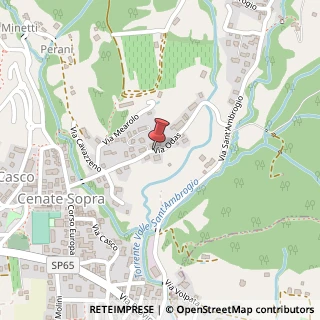 Mappa Via Odas, 19, 24060 Cenate Sopra, Bergamo (Lombardia)