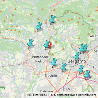 Mappa Via John Kennedy, 24030 Valbrembo BG, Italia (4.73091)