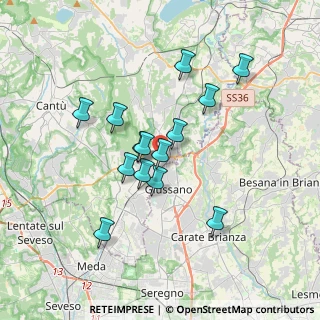 Mappa Via Ugo Foscolo, 22060 Arosio CO, Italia (3.00214)