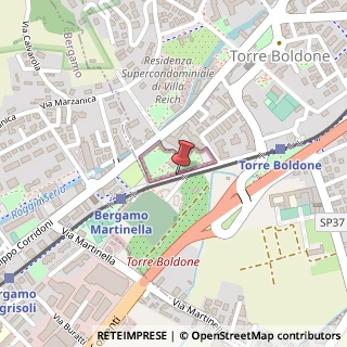 Mappa Via Ugo Foscolo, 10, 24020 Torre Boldone, Bergamo (Lombardia)