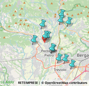 Mappa Via San Luca, 24030 Brembate di Sopra BG, Italia (3.26833)