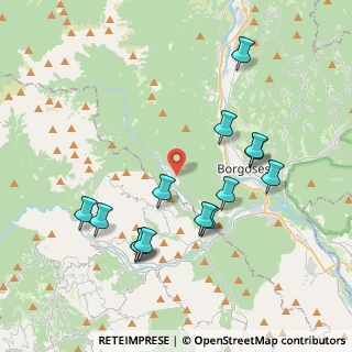 Mappa Via Bornello, 13010 Postua VC, Italia (3.95429)