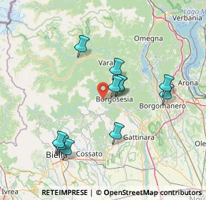 Mappa Via Bornello, 13010 Postua VC, Italia (13.32636)