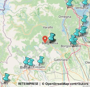 Mappa Via Bornello, 13010 Postua VC, Italia (20.69588)