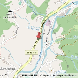 Mappa Viale martiri dell'indipendenza 33, 25060 Marcheno, Brescia (Lombardia)
