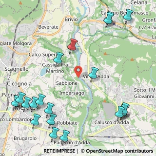 Mappa Str. Alzaia Adda, 23898 Imbersago LC, Italia (3.057)