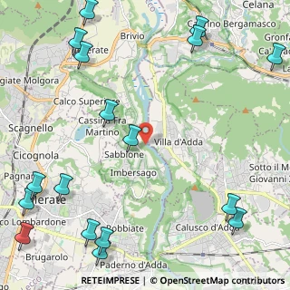 Mappa Str. Alzaia Adda, 23898 Calco LC, Italia (3.32294)