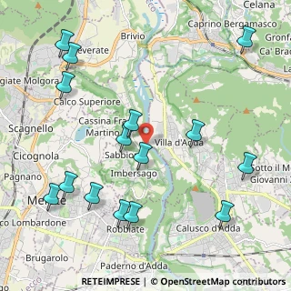Mappa Str. Alzaia Adda, 23898 Calco LC, Italia (2.48467)