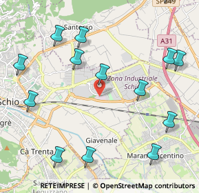 Mappa Viale Industria, 36015 Schio VI, Italia (2.76067)