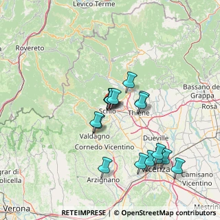 Mappa Via martire della libertà, 36015 Schio VI, Italia (13.16)