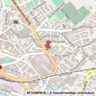 Mappa Via martire della libert?, 27, 36015 Schio, Vicenza (Veneto)