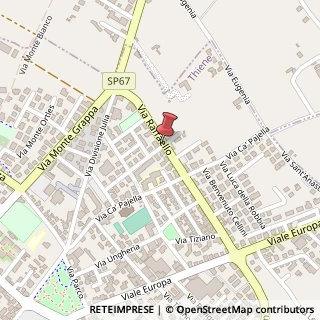 Mappa Via Giorgione, 35, 36016 Thiene, Vicenza (Veneto)