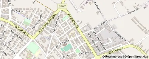 Mappa Thiene