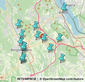 Mappa 28013 Gattico NO, Italia (3.97188)