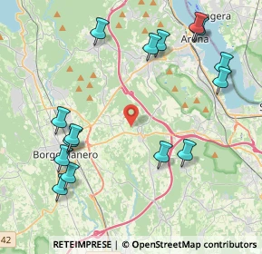Mappa 28013 Gattico NO, Italia (4.86933)