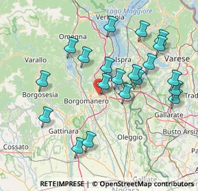 Mappa 28013 Gattico NO, Italia (15.597)