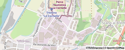 Mappa Valbrembo