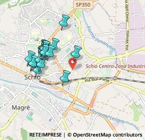 Mappa Via Strasseggiare, 36015 Schio VI, Italia (0.8745)