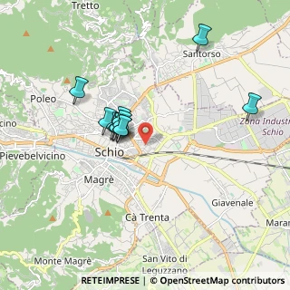 Mappa Via Cà Masotta, 36015 Schio VI, Italia (1.45545)