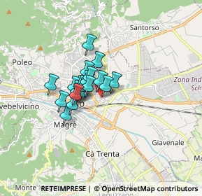 Mappa Via Strasseggiare, 36015 Schio VI, Italia (0.999)