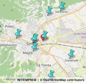 Mappa Via Strasseggiare, 36015 Schio VI, Italia (2.75077)