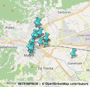 Mappa Via Strasseggiare, 36015 Schio VI, Italia (1.16429)