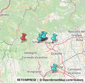 Mappa Via Vanzi, 36015 Schio VI, Italia (22.68091)