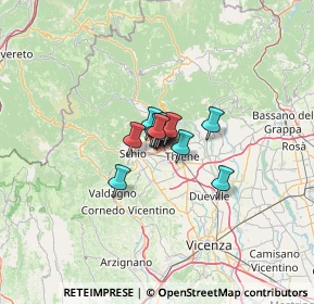 Mappa Via Vanzi, 36015 Schio VI, Italia (4.47615)