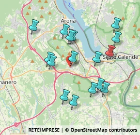 Mappa 28060 Comignago NO, Italia (3.70188)