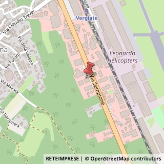 Mappa Via Sempione, 39, 21029 Vergiate, Varese (Lombardia)