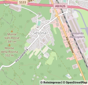 Mappa Via Mairate, 21029 Vergiate VA, Italia (0.29615)