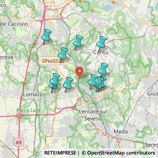 Mappa Via Mameli, 22063 Cantù CO, Italia (2.90455)