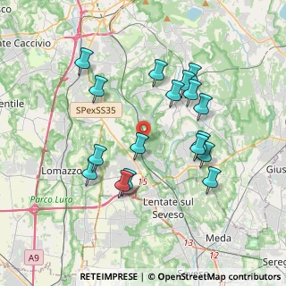 Mappa Via Mameli, 22063 Cantù CO, Italia (3.58882)