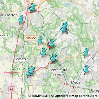Mappa Via Mameli, 22063 Cantù CO, Italia (4.43)