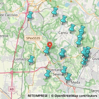 Mappa Via Mameli, 22063 Cantù CO, Italia (5.1205)