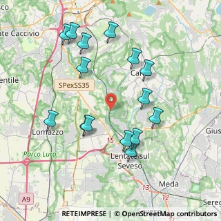 Mappa Via Mameli, 22063 Cantù CO, Italia (4.034)