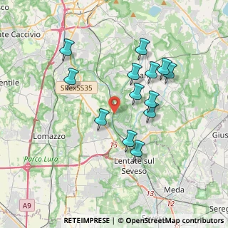 Mappa Via Mameli, 22063 Cantù CO, Italia (3.36308)