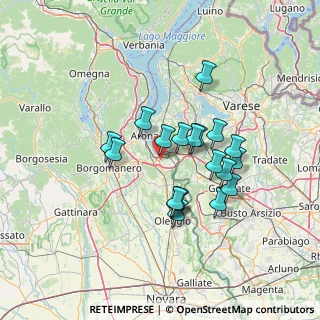Mappa Via Alexander Fleming, 28053 Castelletto sopra Ticino NO, Italia (11.49105)