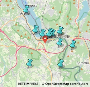 Mappa Via Alexander Fleming, 28053 Castelletto sopra Ticino NO, Italia (2.78077)